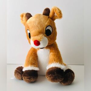 RUDOLPH RED NOSED REINDEER KOHL'S CARES 10" STUFFED ANIMAL PLUSH TOY